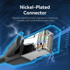 Патч-корд Vention CAT 8 SFTP Ethernet, 2 m, Black, rj-45 - rj-45, 8 жил (IKKBH) Патч-корд Vention CAT 8 SFTP Ethernet, 2 m, Black, rj-45 - rj-45, 8 жил (IKKBH)