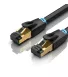 Патч-корд Vention CAT 8 SSTP Ethernet, 10 m, Black, rj-45 - rj-45, 8 жил (IKABL)