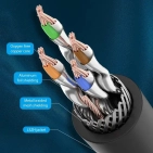 Патч-корд Vention CAT 8 SSTP Ethernet, 3 м Black (IKABI) Патч-корд Vention CAT 8 SSTP Ethernet, 3 м Black (IKABI)