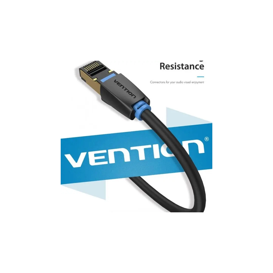 Патч-корд Vention CAT 8 SSTP Ethernet, 3 м Black (IKABI) Патч-корд Vention CAT 8 SSTP Ethernet, 3 м Black (IKABI)