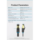 Патч-корд CAT 8 SSTP Ethernet, 1 м Black (IKCBF) Патч-корд CAT 8 SSTP Ethernet, 1 м Black (IKCBF)