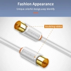 Кабель телевізійний Vention Cabletime, 2m, Male to Female, 75OHM, білий (CF33L) Кабель телевізійний Vention Cabletime, 2m, Male to Female, 75OHM, білий (CF33L)