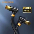 Кабель телевізійний Vention Cabletime, 3m, Г-подібний 90 градусів Male to Female, 75OHM, чорний (CF34N) Кабель телевізійний Vention Cabletime, 3m, Г-подібний 90 градусів Male to Female, 75OHM, чорний (CF34N)