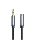 Аудіокабель Vention Cabletime 3.5 mm M - 3.5 mm F, 1 m, Black, 3 pin (CF11H)