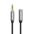 Аудіокабель Vention Cabletime 3.5 mm M - 3.5 mm F, 0.3 m, Black, 3 pin (CF11D) Аудіокабель Vention Cabletime 3.5 mm M - 3.5 mm F, 0.3 m, Black, 3 pin (CF11D)