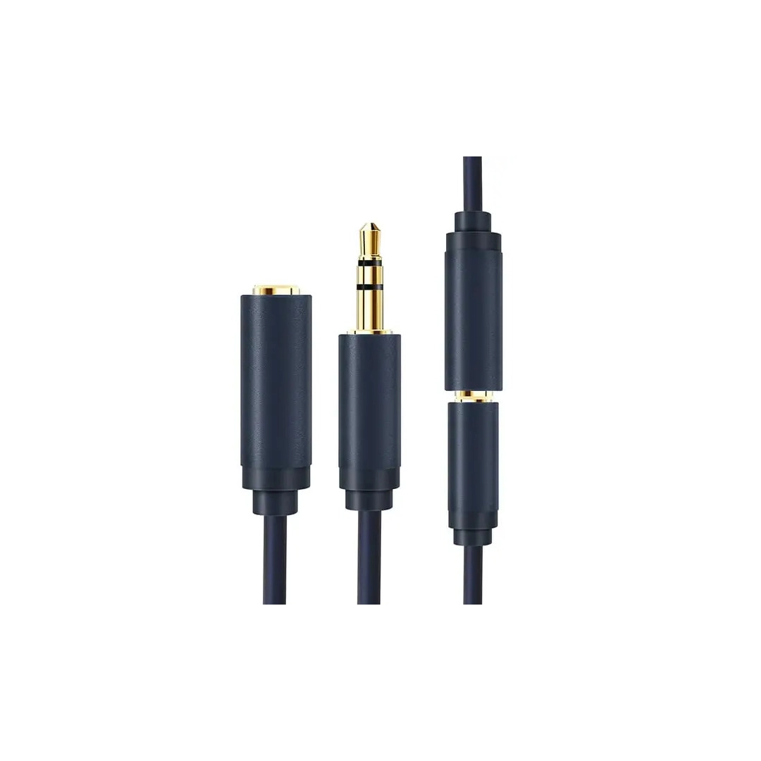 Аудіокабель Vention Cabletime Audio 3.5 mm M - 3.5 mm F, 3 m, Black, 3 pin (CF16N) Аудіокабель Vention Cabletime Audio 3.5 mm M - 3.5 mm F, 3 m, Black, 3 pin (CF16N)
