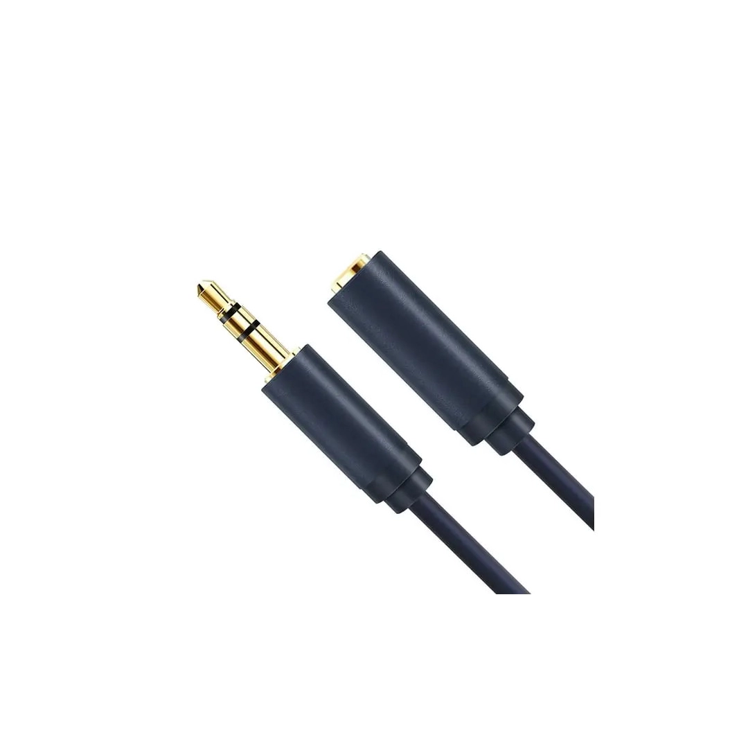 Аудіокабель Vention Cabletime Audio 3.5 mm M - 3.5 mm F, 3 m, Black, 3 pin (CF16N) Аудіокабель Vention Cabletime Audio 3.5 mm M - 3.5 mm F, 3 m, Black, 3 pin (CF16N)