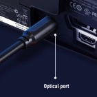 Кабель цифровий Vention Cabletime TOSLINK PRO, 1m, M/M (CF31H) Кабель цифровий Vention Cabletime TOSLINK PRO, 1m, M/M (CF31H)