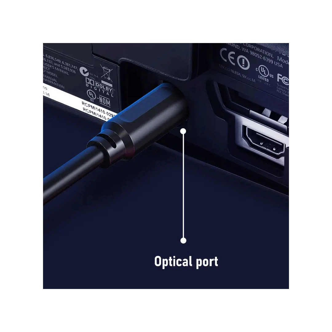 Кабель цифровий Vention Cabletime TOSLINK PRO, 1m, M/M (CF31H) Кабель цифровий Vention Cabletime TOSLINK PRO, 1m, M/M (CF31H)