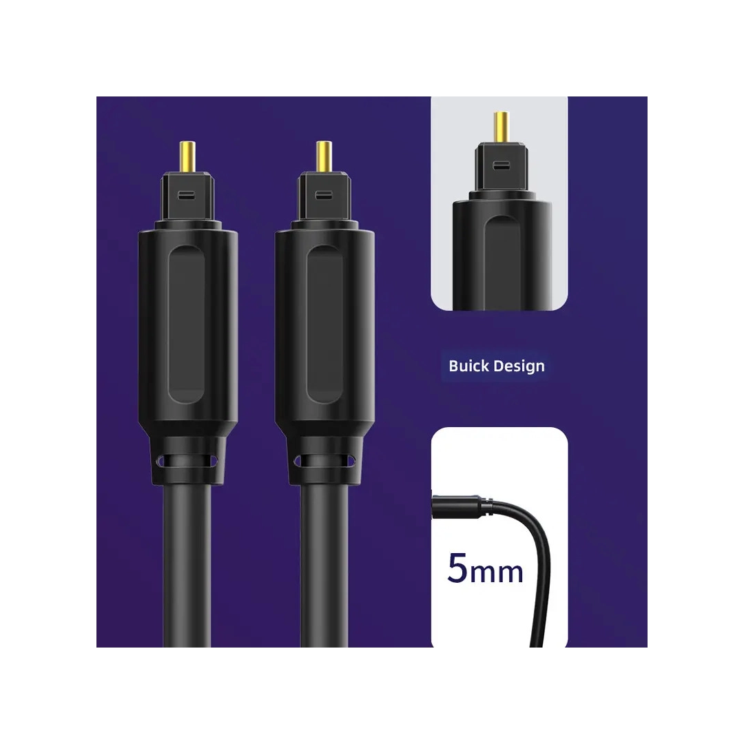 Кабель цифровий Vention Cabletime TOSLINK PRO, 1m, M/M (CF31H) Кабель цифровий Vention Cabletime TOSLINK PRO, 1m, M/M (CF31H)