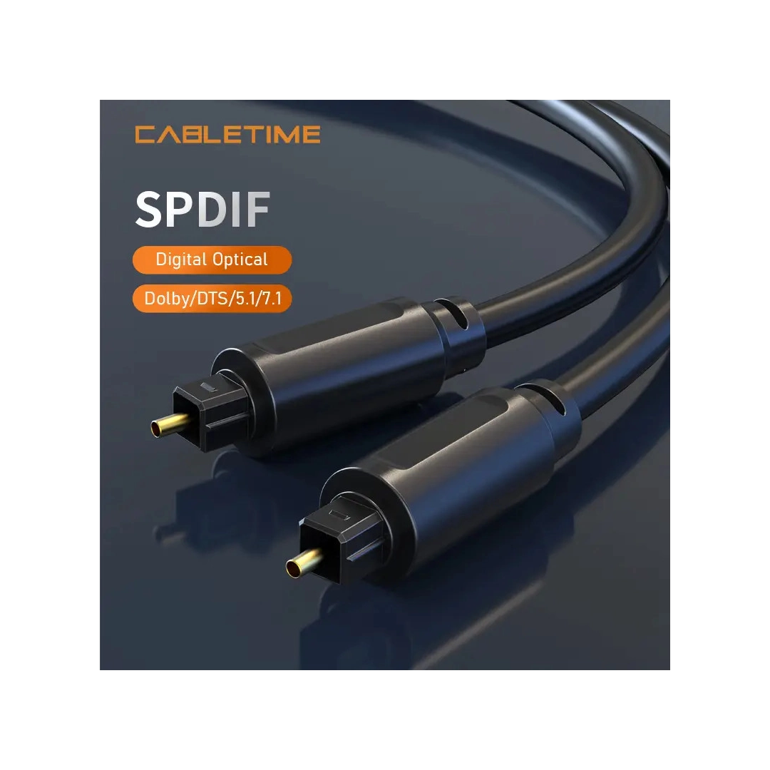 Кабель цифровий Vention Cabletime TOSLINK PRO, 3m, M/M (CF31N)