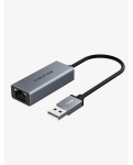 Кабель цифровий Vention Cabletime USB A 2.0 - RJ45 100Mbps Ethernet, 0.15m, Space Grey (CB52G)