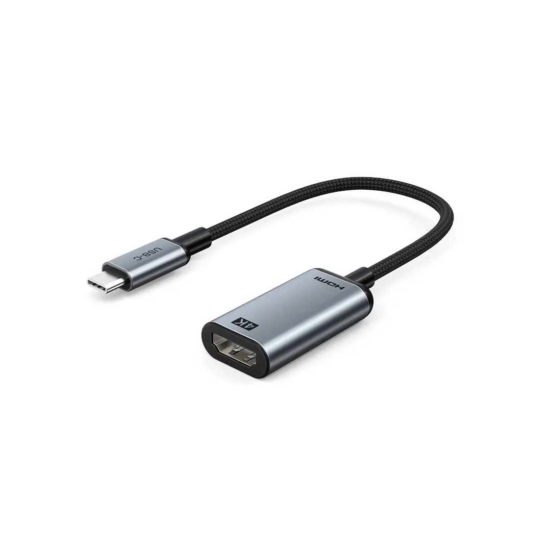 Кабель цифровий Vention Cabletime USB TYPE C - HDMI, 0.15m, v1.4 4K/30HZ (CP11A)