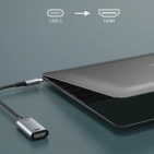 Кабель цифровий Vention Cabletime USB TYPE C - HDMI, 0.15m, v1.4 4K/30HZ (CP11A) Кабель цифровий Vention Cabletime USB TYPE C - HDMI, 0.15m, v1.4 4K/30HZ (CP11A)