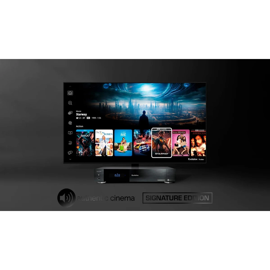 Медіаплеєр R_volution PlayerOne 8K Signature Edition Медіаплеєр R_volution PlayerOne 8K Signature Edition