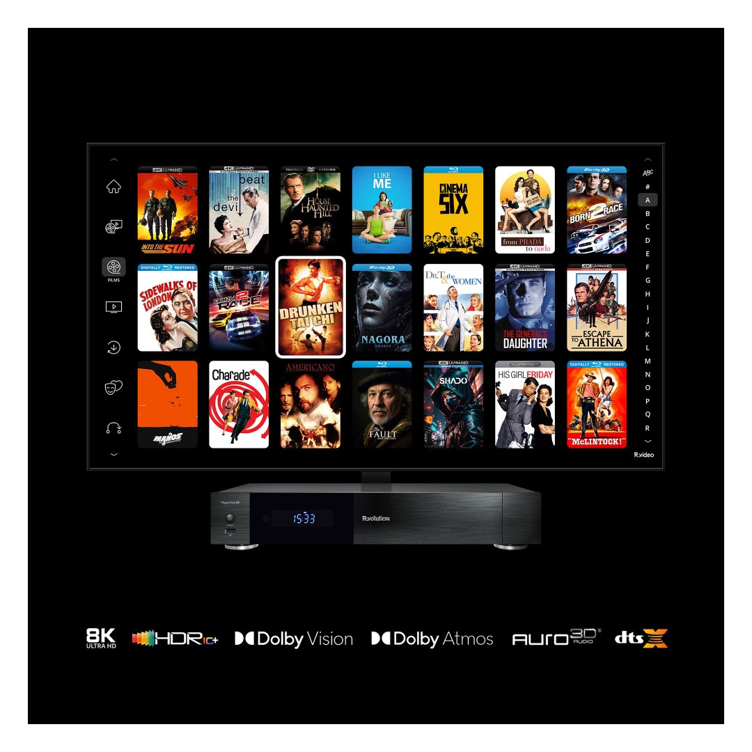 Медіаплеєр R_volution PlayerOne 8K Медіаплеєр R_volution PlayerOne 8K