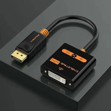 Перехідник Vention Сabletime DisplayPort - DVI, 0.2m, v2.0 (1920 * 1080p) / 60HZ (CP24B)