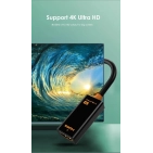 Перехідник Vention Сabletime DisplayPort - HDMI, 0.2m, v2.0 (1920 * 1080p) / 60HZ (CP22B) Перехідник Vention Сabletime DisplayPort - HDMI, 0.2m, v2.0 (1920 * 1080p) / 60HZ (CP22B)