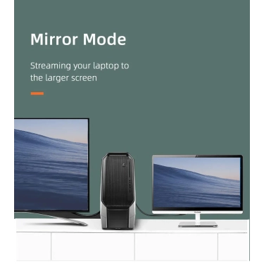 Перехідник Vention Сabletime DisplayPort - HDMI, 0.2m, v2.0 (1920 * 1080p) / 60HZ (CP22B)