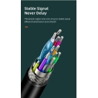 Перехідник Vention Сabletime DisplayPort - HDMI, 0.2m, v2.0 (1920 * 1080p) / 60HZ (CP22B) Перехідник Vention Сabletime DisplayPort - HDMI, 0.2m, v2.0 (1920 * 1080p) / 60HZ (CP22B)