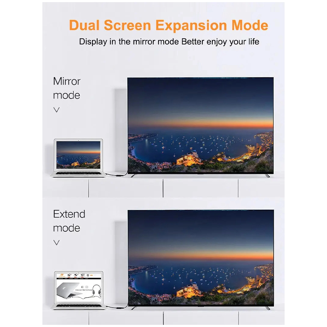 Перехідник Vention Сabletime DisplayPort - HDMI, 0.2m, v2.0, 4K 30hz (CP20B) Перехідник Vention Сabletime DisplayPort - HDMI, 0.2m, v2.0, 4K 30hz (CP20B)