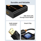Перехідник Vention Сabletime DisplayPort - HDMI, 0.2m, v2.0, 4K 30hz (CP20B) Перехідник Vention Сabletime DisplayPort - HDMI, 0.2m, v2.0, 4K 30hz (CP20B)