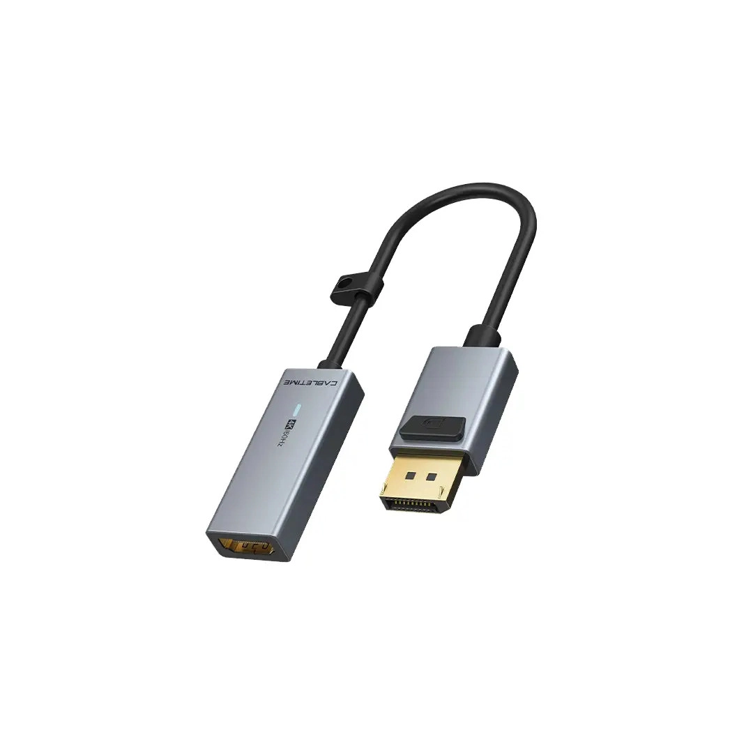 Перехідник Vention Сabletime DisplayPort - HDMI, 0.2m, v2.0, 4K 60Hz (CP20A)