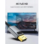 Перехідник Vention Сabletime DisplayPort - HDMI, 0.2m, v2.0, 4K 60Hz (CP20A) Перехідник Vention Сabletime DisplayPort - HDMI, 0.2m, v2.0, 4K 60Hz (CP20A)