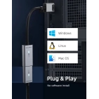 Перехідник Vention Сabletime DisplayPort - HDMI, 0.2m, v2.0, 4K 60Hz (CP20A) Перехідник Vention Сabletime DisplayPort - HDMI, 0.2m, v2.0, 4K 60Hz (CP20A)