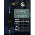 Перехідник Vention Сabletime mini DisplayPort - HDMI, 0.2m, v2.0 4K 30hz (CP21B) Перехідник Vention Сabletime mini DisplayPort - HDMI, 0.2m, v2.0 4K 30hz (CP21B)