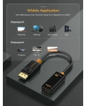 Перехідник Vention Сabletime mini DisplayPort - HDMI, 0.2m, v2.0 4K 30hz (CP21B)