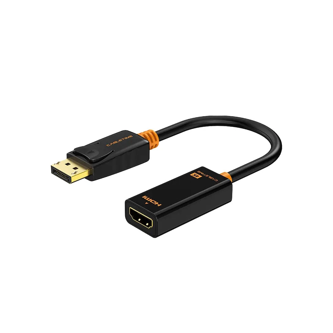 Перехідник Vention Сabletime mini DisplayPort - HDMI, 0.2m, v2.0 4K 30hz (CP21B)