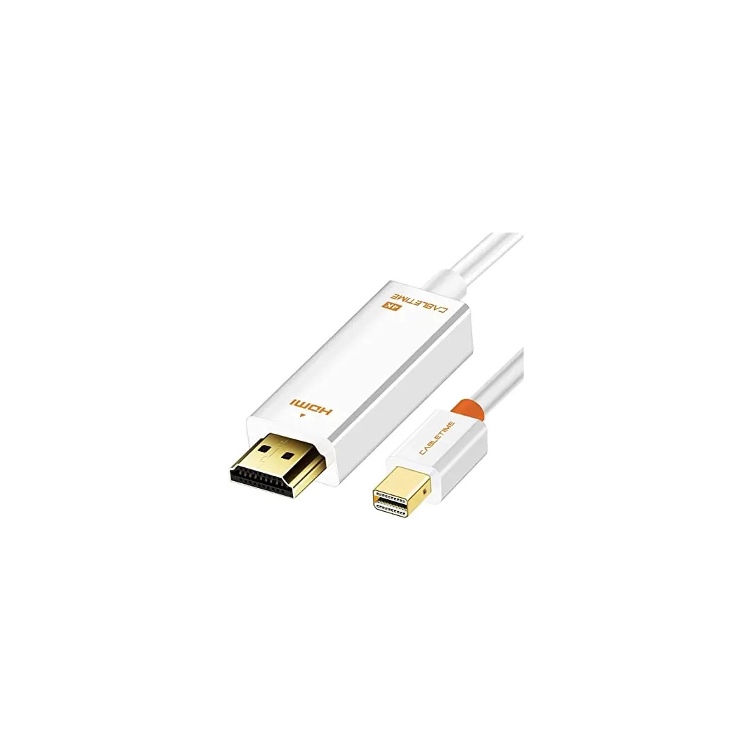 Перехідник Vention Сabletime mini DisplayPort - HDMI, 0.2m, v2.0 4K 30HZ (CP27B)