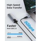 Перехідник Vention Cabletime USB-C Male to USB3.0 Female OTG (CP76G) Перехідник Vention Cabletime USB-C Male to USB3.0 Female OTG (CP76G)