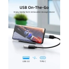 Перехідник Vention Cabletime USB-C Male to USB3.0 Female OTG (CP76G) Перехідник Vention Cabletime USB-C Male to USB3.0 Female OTG (CP76G)