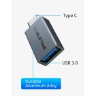 Перехідник Vention Cabletime USB-C Male to USB3.0 Female OTG (CP76G) Перехідник Vention Cabletime USB-C Male to USB3.0 Female OTG (CP76G)