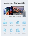 Переходник Vention Cabletime USB-C Male to USB3.0 Female OTG (CP76G)