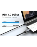 Переходник Vention Cabletime USB-C Male to USB3.0 Female OTG (CP76G)