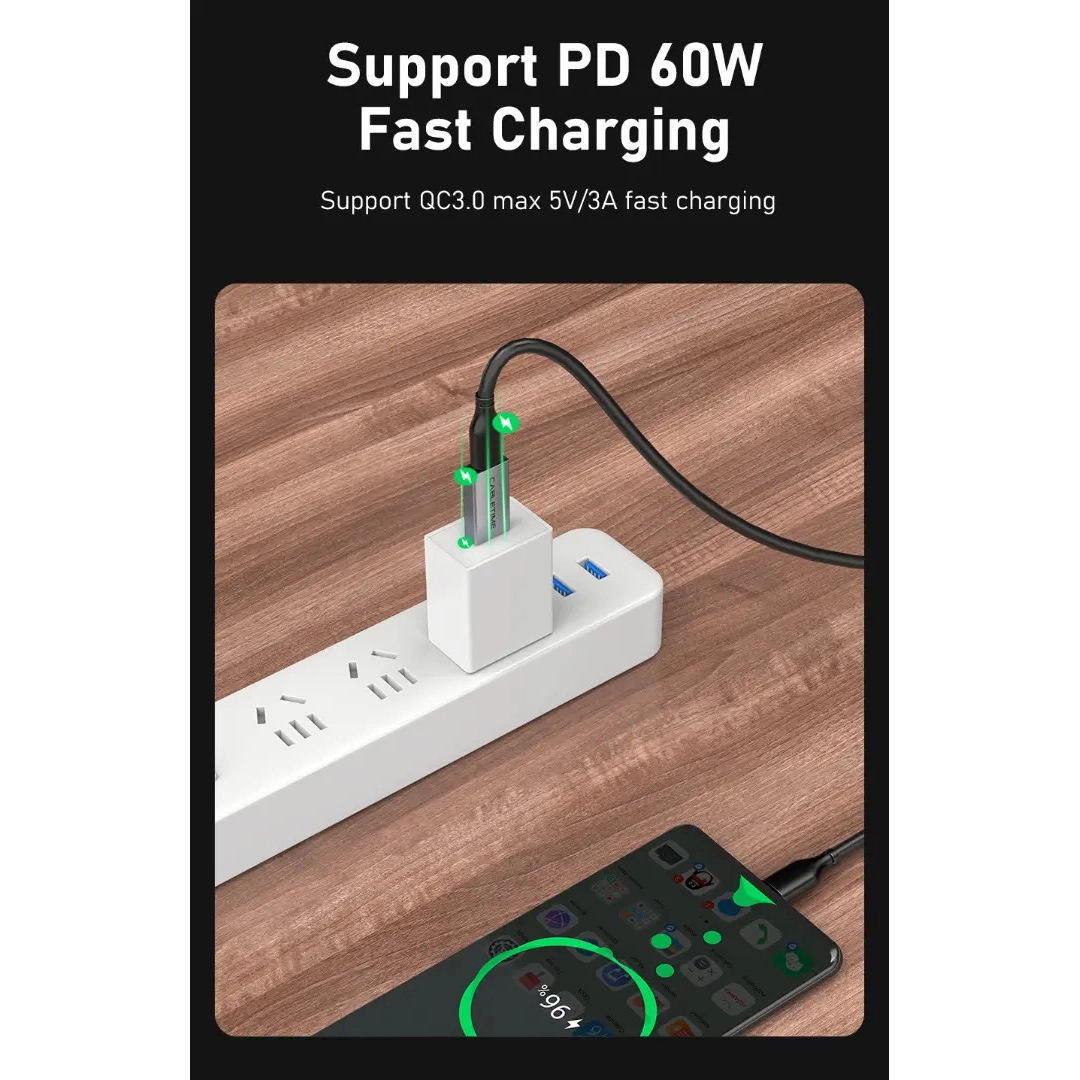 Перехідник Vention Cabletime USB3.0 A Male - USB Type C Female OTG (CP77G) Перехідник Vention Cabletime USB3.0 A Male - USB Type C Female OTG (CP77G)