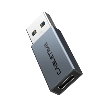 Перехідник Vention Cabletime USB3.0 A Male - USB Type C Female OTG (CP77G)