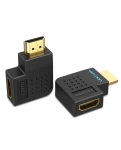 Перехідник Vention HDMI Male to Female Adapter 90° Degree лівий (AIBBO)