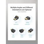 Перехідник Vention HDMI Male to Female Adapter 90° Degree лівий (AIBBO) Перехідник Vention HDMI Male to Female Adapter 90° Degree лівий (AIBBO)