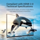 Перехідник Vention HDMI Male to Female Adapter 90° Degree лівий (AIBBO) Перехідник Vention HDMI Male to Female Adapter 90° Degree лівий (AIBBO)