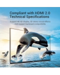 Vention HDMI Male to Female Adapter 90° Degree left (AIBBO)