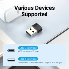 Перехідник Vention USB 2.0 Male - USB-C Female (CDWB0) Перехідник Vention USB 2.0 Male - USB-C Female (CDWB0)