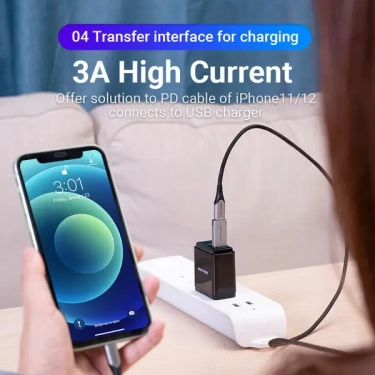 Перехідник Vention USB 3.0 Male - USB-C Female (CDPH0)