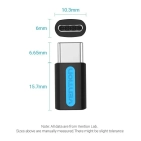 Перехідник Vention USB 3.1 Type-C Male на micro USB 2.0 Female (CDXB0) Перехідник Vention USB 3.1 Type-C Male на micro USB 2.0 Female (CDXB0)