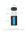 Перехідник Vention USB 3.1 Type-C Male на micro USB 2.0 Female (CDXB0)