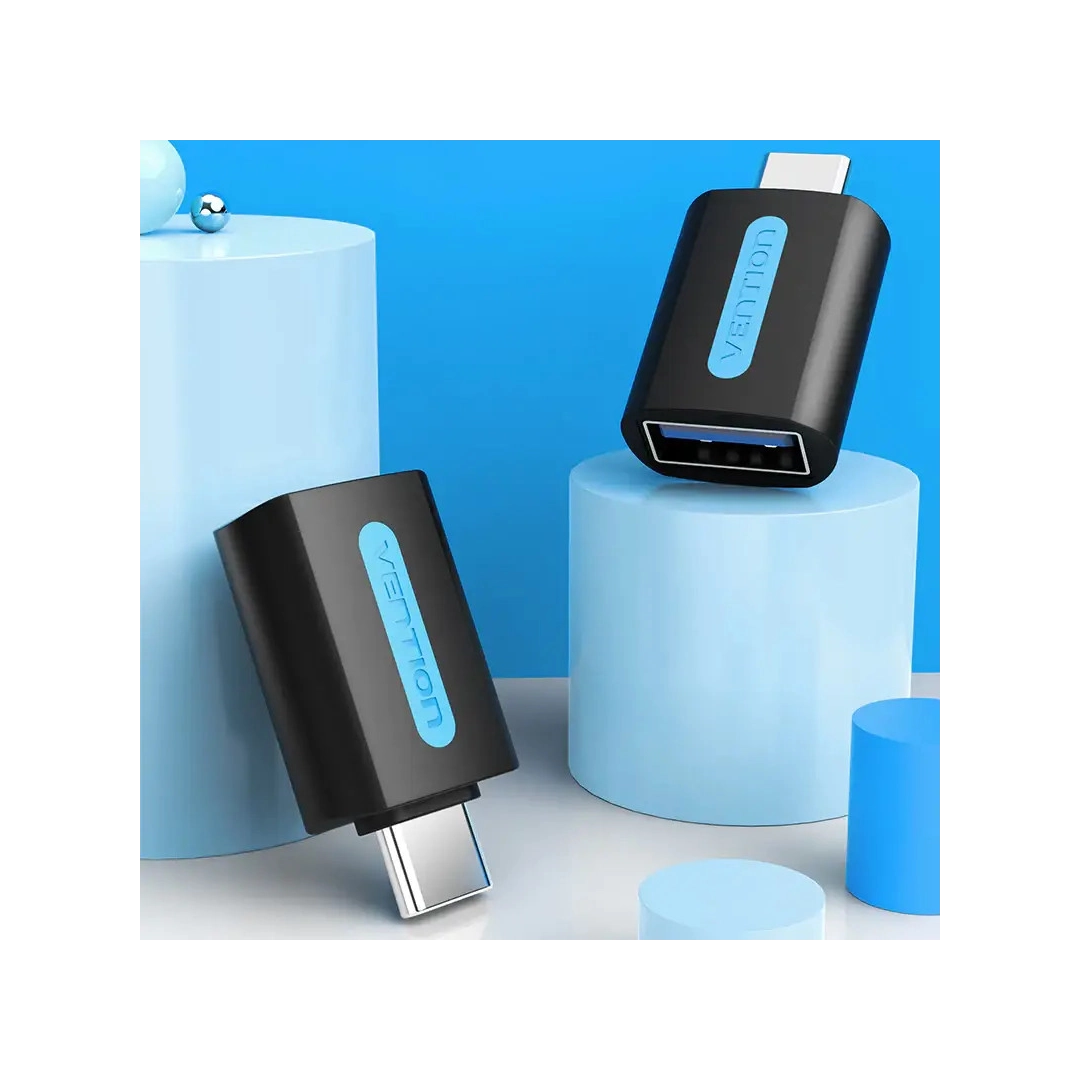 Перехідник Vention USB 3.1 Type-C Male на USB 3.0 Female (CDUB0) Перехідник Vention USB 3.1 Type-C Male на USB 3.0 Female (CDUB0)