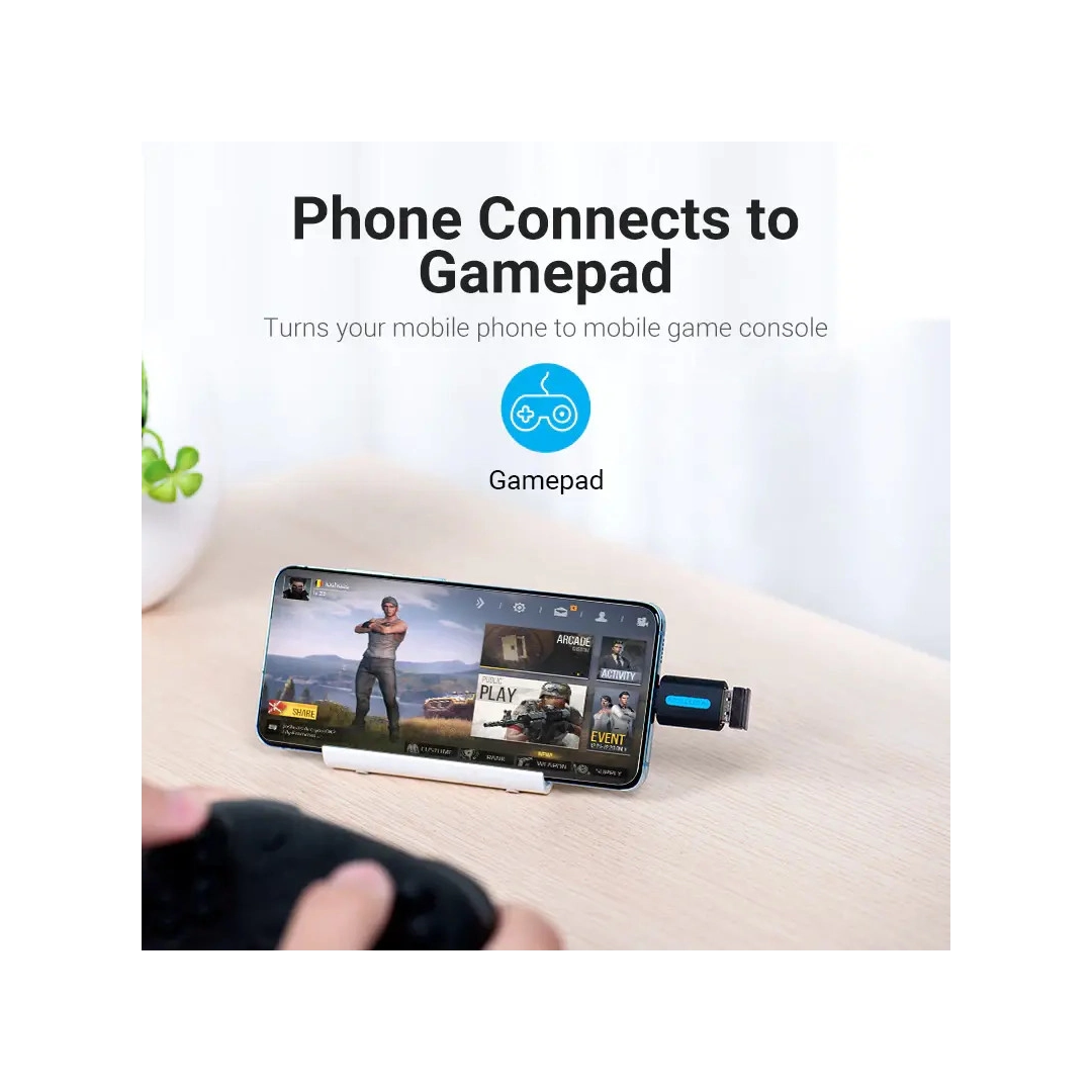 Перехідник Vention USB 3.1 Type-C Male на USB 3.0 Female (CDUB0) Перехідник Vention USB 3.1 Type-C Male на USB 3.0 Female (CDUB0)